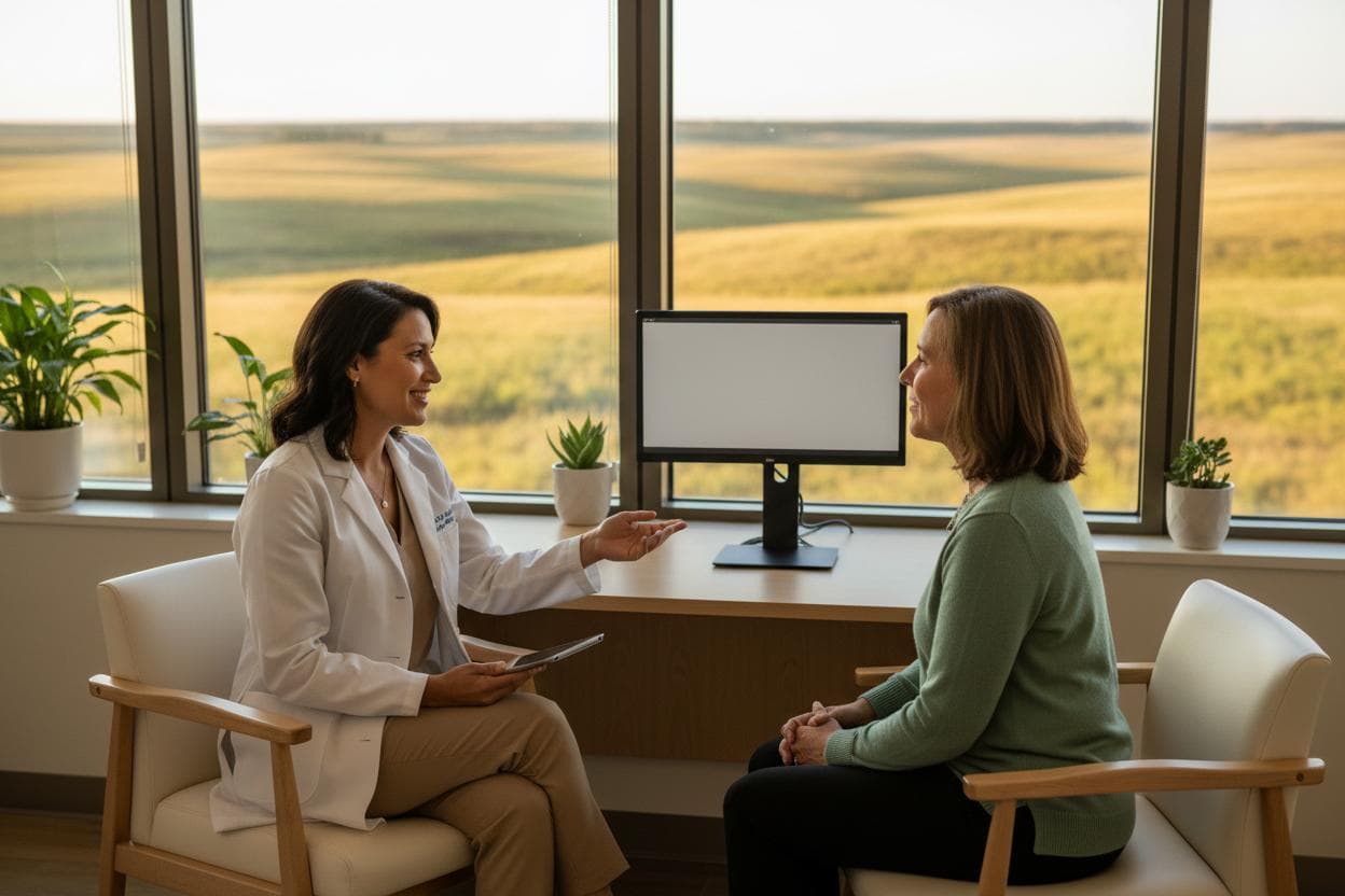 Patient consultation for Oklahoma medical marijuana approval